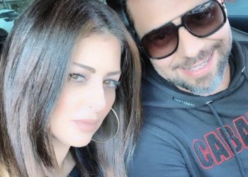 بالفيديو: إطلالة مثيرة للجدل للفنانة أمل صقر و زوجها مسلم