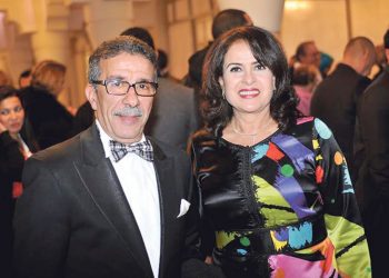 ضهرت الفنانة خديجة أسد بعد حزنها الطويل عن زوجها