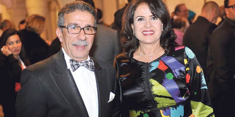 ضهرت الفنانة خديجة أسد بعد حزنها الطويل عن زوجها