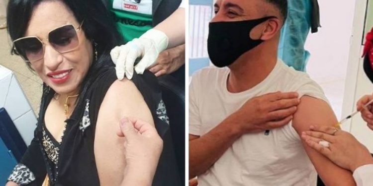نجوم الوسط الفني يوثقون لحظة تلقيهم للجرعة الأولى من اللقاح