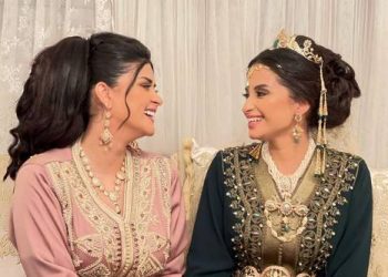 بالصور والفيديو.. شقيقة سلمى رشيد تحتفل بعقد قرانها