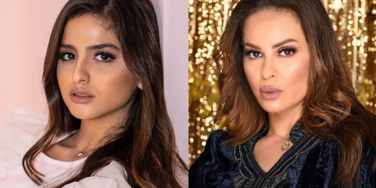 رغم الخلافات.. منى السابر تعايد ابنتها حلا الترك في عيد ميلادها