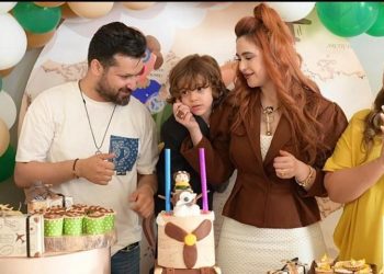 خولة بنعمران تحتفي بعيد ميلاد ابنها جاد (فيديو)