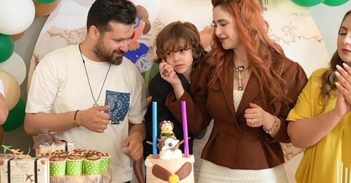خولة بنعمران تحتفي بعيد ميلاد ابنها جاد (فيديو)