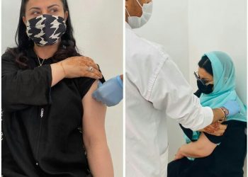لطيفة رأفت من داخل المستشفى تدعوا جمهورها: “أرجوكم ديرو التلقيح”