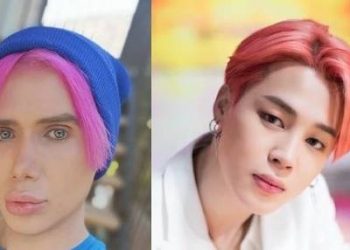شاب ينفق 150 ألف دولار ليصبح نسخة من نجم فرقة BTS