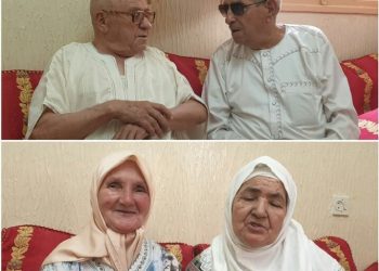 بالصورة٠٠رشيد الوالي يفاجئ والديه