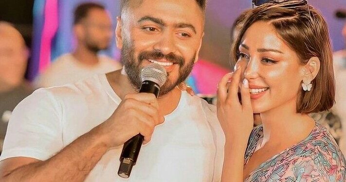 بالصور٠٠الفنانة بسمة بوسيل تفاجأ زوجها أمام الملأ بهذه الطريقة