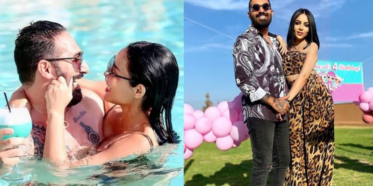 برسالة رومانسية٠٠ابتسام بطمة تعايد زوجها في عيد ميلاده (صورة)