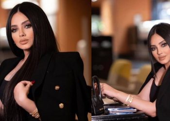 عائشة عياش في أول ظهور لها٠٠بعد خروجها من السجن (صورة)