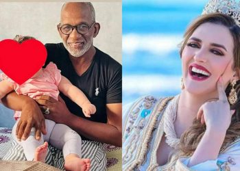 أخيرا٠٠حسن فولان يكشف حقيقة زواج ابنه بالممثلة نرجس الحلاق (صورة)