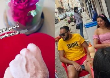 بعد انفصاله عن طليقته٠٠عبد الإله أبو جاد يؤكد خبر ارتباطه (صورة)