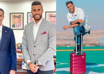 بالصورة٠٠مدون مغربي يختار للترويج السياحي من طرف معالي وزير السياحة الأردني