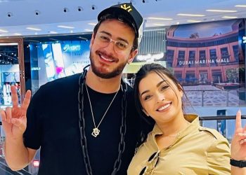 الممثلة فرح الفاسي رفقة سعد لمجرد في الإمارات ..هل سيجمعهما عمل ما ؟
