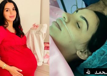 بالصور٠٠أسماء بيوتي تضع مولودتها الجديدة