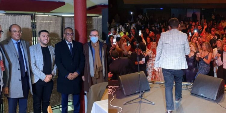 بالصور٠٠زكرياء الغفولي يحتفي بذكرى المسيرة الخضراء بحضور سفير المملكة ببلجيكا