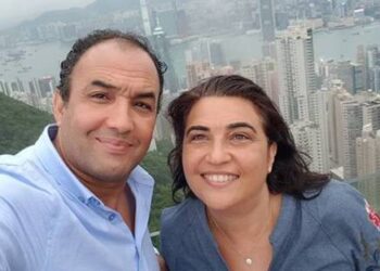بالصورة٠٠الممثل رشيد الوالي يكشف عن جديده الفني رفقة فاطمة الزهراء بناصر