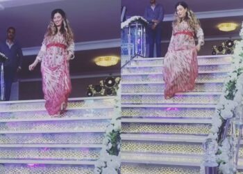 فنانة مغربية تتعرض لحادث “سقوط من أعلى الدرج”٠٠والنهاية كانت بهذه الطريقة (فيديو)