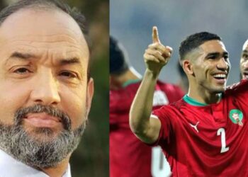 رشيد الوالي يدعم المنتخب المغربي ويوجه رسالته إلى الحكيمي٠٠(صورة)
