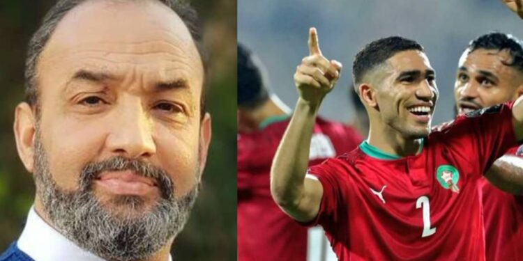 رشيد الوالي يدعم المنتخب المغربي ويوجه رسالته إلى الحكيمي٠٠(صورة)