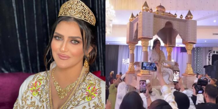 بالرغم من غياب طليقها٠٠نرجس الحلاق فوق العمارية تحتفل بعقيقة ابنتها (صور)