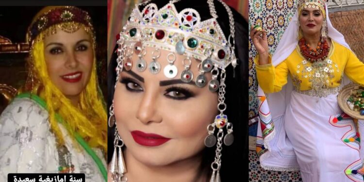 بهذه الطريقة٠٠فنانات مغربيات يحتفلن بالسنة الأمازيغية (صور)