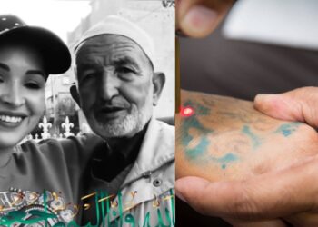 بعد وفاة والدها إكرام بينالوفا تقرر وشم صورته على يدها ولكن٠٠