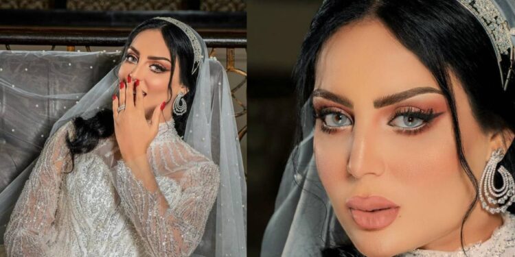 ابتسام بطمة تفاجئ متابعيها بلباس العروس٠٠فهل تزوجت للمرة الثالثة ؟