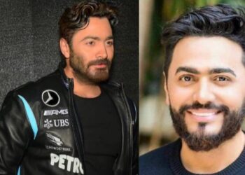 تامر حسني وسط سخرية كبيرة بسبب تغير شكله٠٠هل خضع إلى عملية تجميل ؟