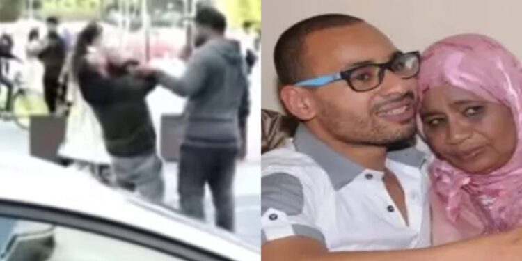 بسبب حرمانه من رؤية والدته٠٠محمد الريفي يصرخ في الشارع بطريقة غريبة (فيديو)