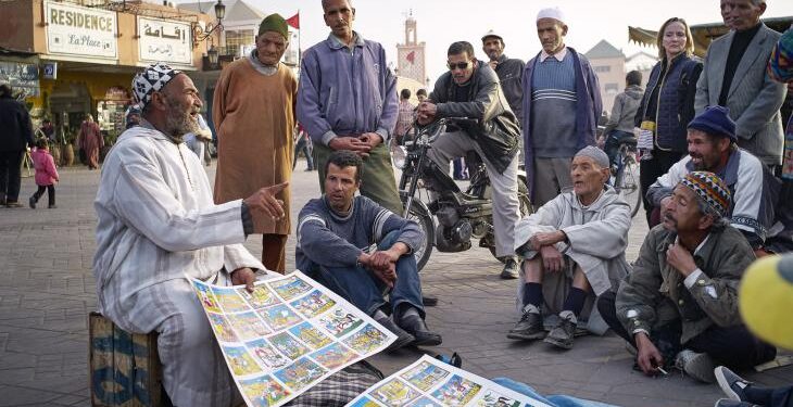 انطلاق مهرجان مراكش الدولي لفن الحكي