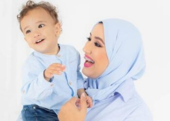 سارة أبو جاد تشارك رفقة متابعيها فرحتها بابنها قصي٠٠تفاصيل