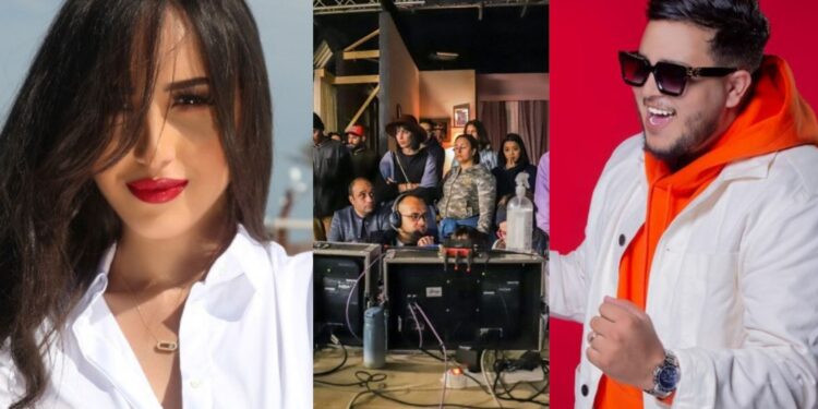 هند زيادي رفقة مهدي مزين حاضران في جنريك سيتكوم رمضاني٠٠تفاصيل