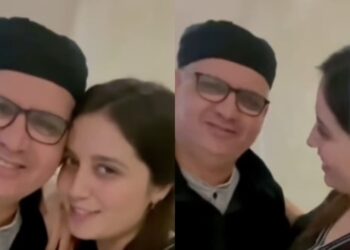 زوجة عبد الله أبو جاد لأول مرة رفقة أبيها٠٠