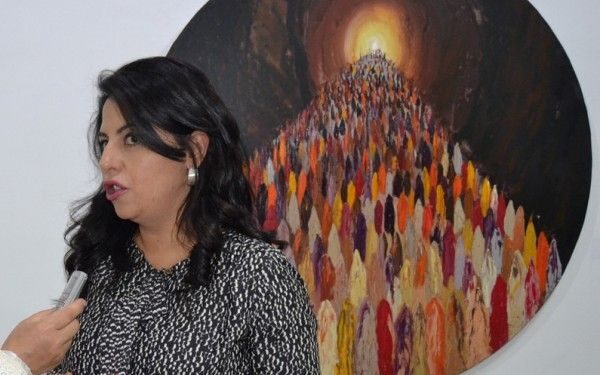 معرض تشكيلي للفنانة نجوى الهيثمي بطنجة