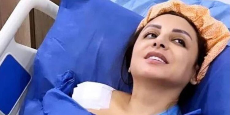 تفاصيل الحالة الصحية للفنانة أنغام٠٠بعد العملية الجراحية