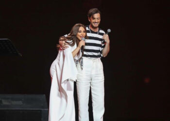 هذا هو سعر فستان إليسا في حفلها مع سعد المجرد..باهض جدا