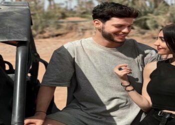 إيمان بطمة تتلقى رسالة غرامية من خطيبها أيوب بمناسبة عيد ميلادها..