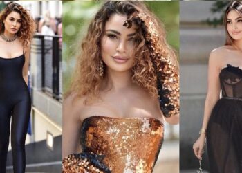 المغربية مريم الأبيض تخطف الأنظار في أسبوع الموضة بباريس