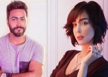 بنات بسمة بوسيل و تامر حسني حديث السوشل ميديا