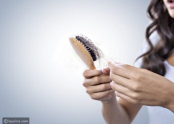 علاج تساقط الشعر بالمنزل