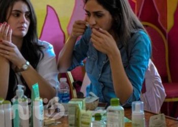 علامة le Petit Olivie في رحلة تضامنية