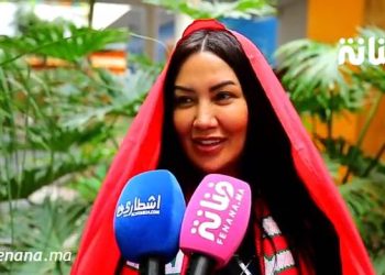 حصريا إلهام قروي تعبر عن فرحتها بفوز المنتخب المغربي”قطر نحن قادمون” / رأيها في أداء اللاعبين و هذه رسالتها لركراكي..