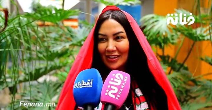 حصريا إلهام قروي تعبر عن فرحتها بفوز المنتخب المغربي”قطر نحن قادمون” / رأيها في أداء اللاعبين و هذه رسالتها لركراكي..