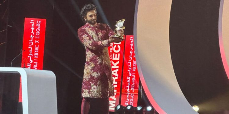 المهرجان الدولي للفيلم بمراكش يكريم نجم بوليود رانفير سينغ