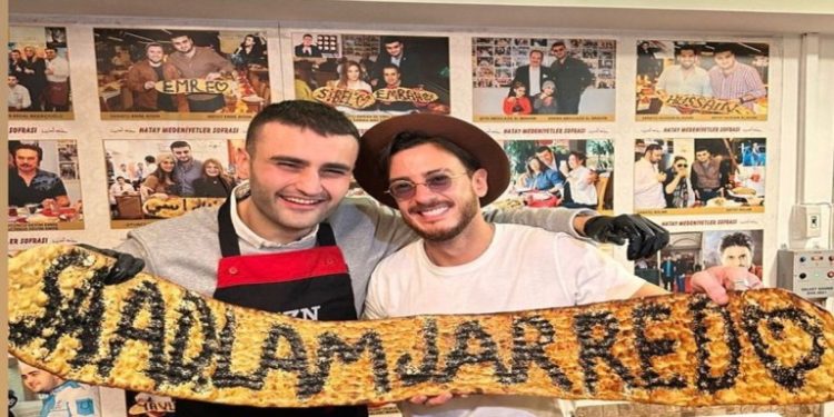 النجم سعد المجرد يحل ضيفا عند الشاف بوراك بالديار التركية