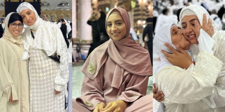 مريم أصواب تثير إعجاب متابعيها رفقة والدتها من مكة المكرمة