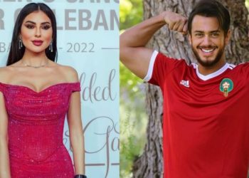 قبلة سعد المجرد و مريم حسين تشعل مواقع التواصل الاجتماعي
