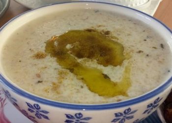 حساء الشعير بالزعيترة و الحبة السوداء