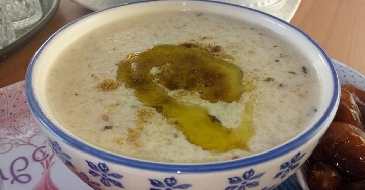حساء الشعير بالزعيترة و الحبة السوداء
